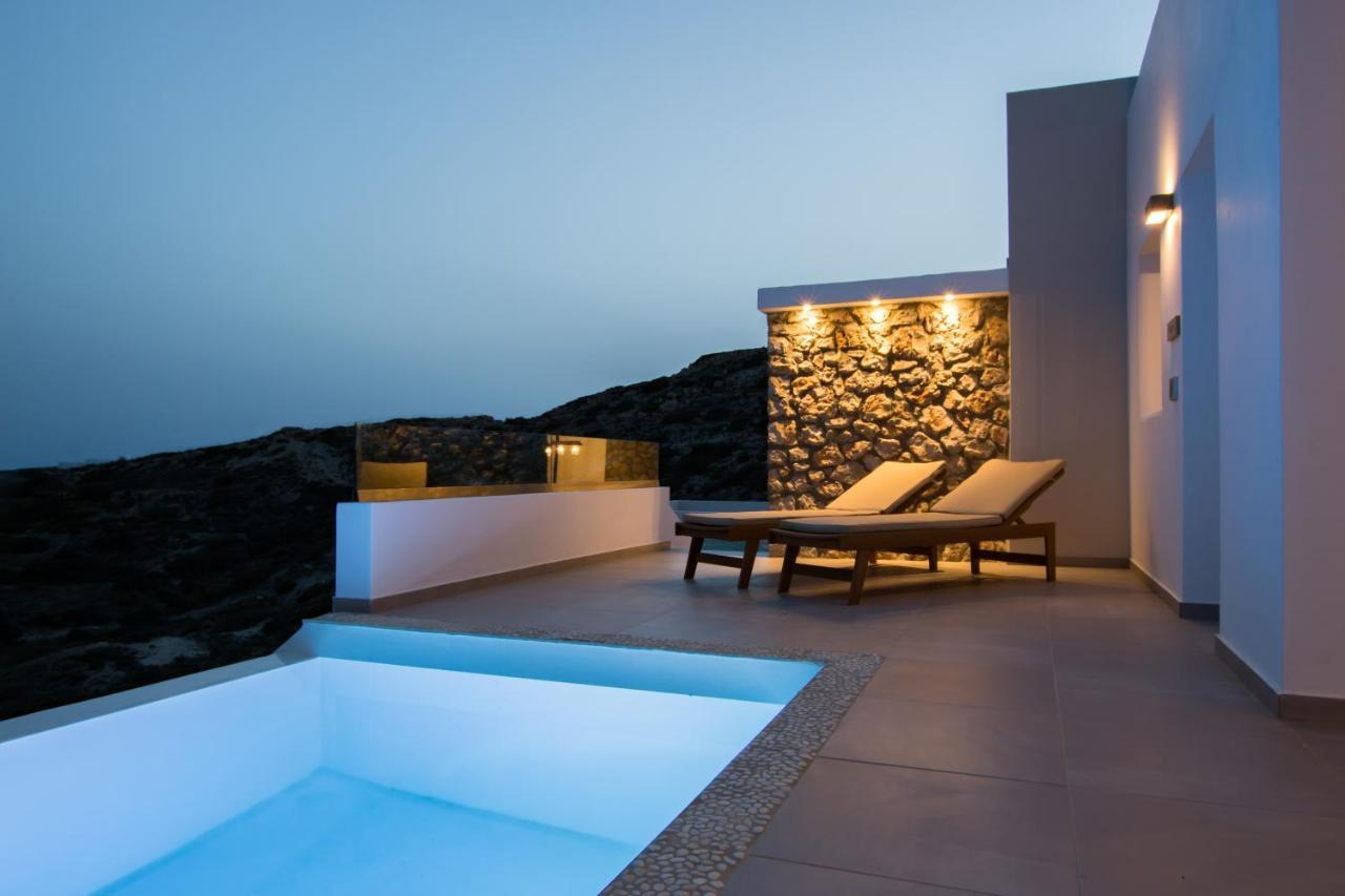 Theros Luxury Villas Damatria Exterior photo