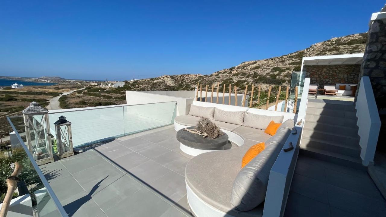 Theros Luxury Villas Damatria Exterior photo