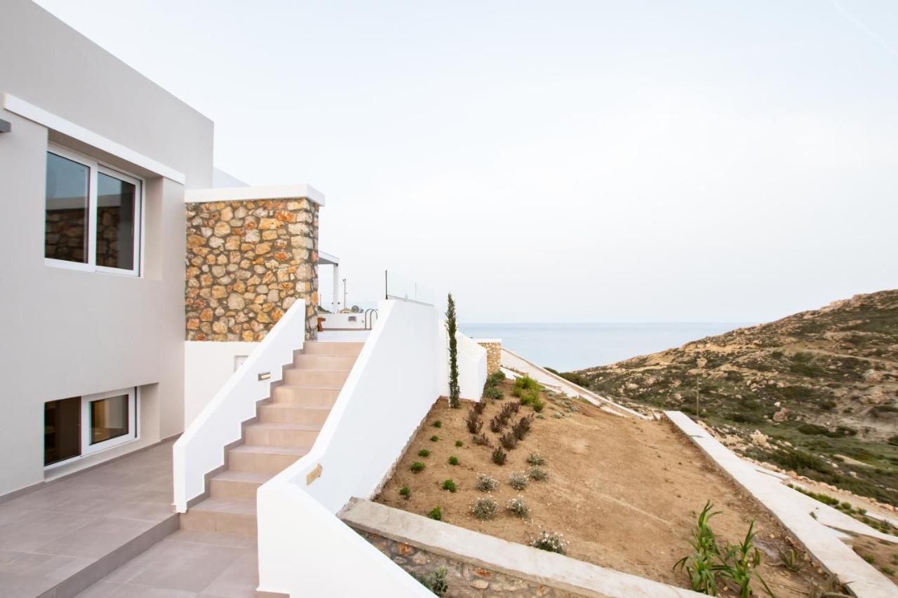 Theros Luxury Villas Damatria Exterior photo